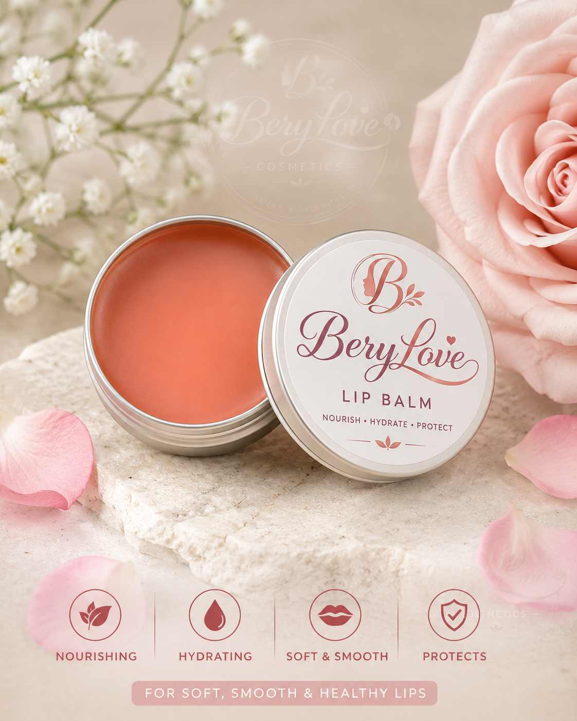 Peach Blossom Lip Balm